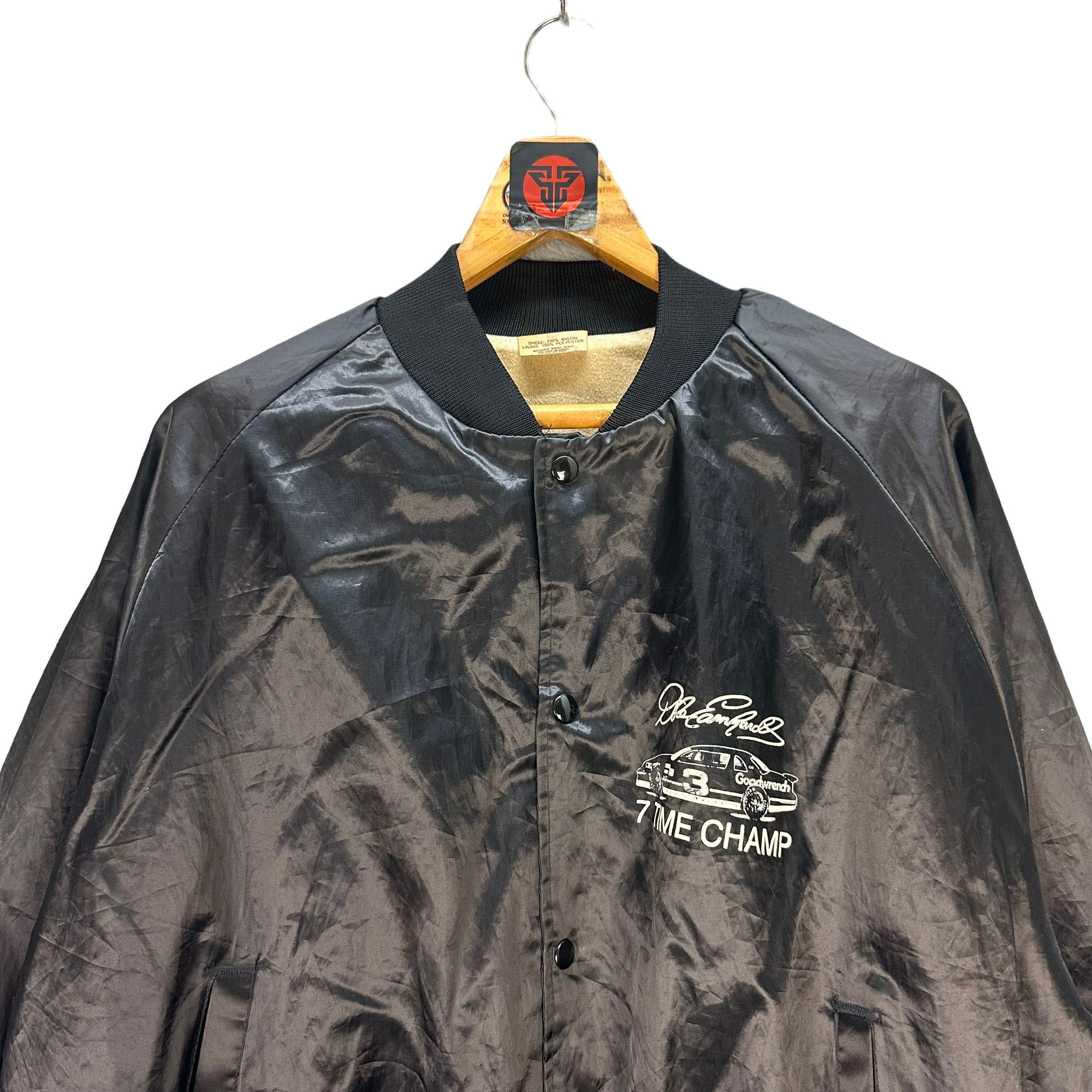 NASCAR 1991 DALE EARNHARDT WINSTON CUP CHAMPION JACKET #7583-155 Size US XXL / EU 58 / 5 - 6 Thumbnail