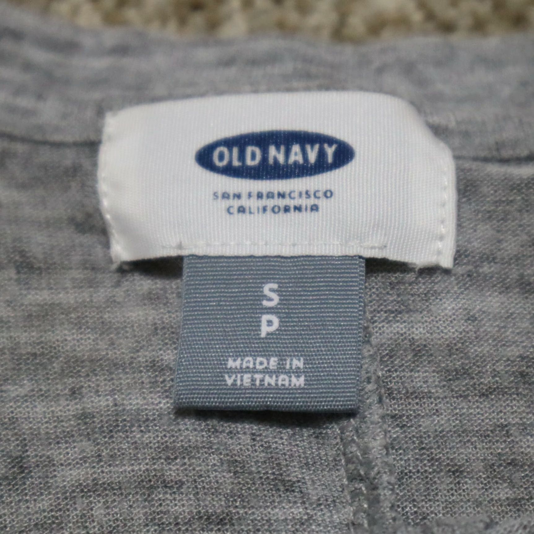 Old Navy Old Navy Shirt Women S Gray Oversized T-Shirt Short Description: Blue (No, keep to original words only) Size S / US 4 / IT 40 - 2 Thumbnail