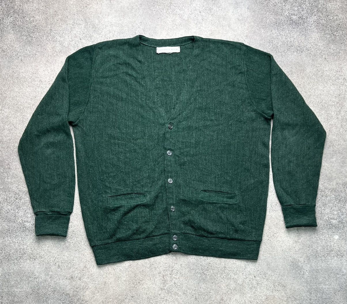 Vintage Geoffrey Beene vintage wool cardigan Size US L / EU 52-54 / 3 - 1 Thumbnail
