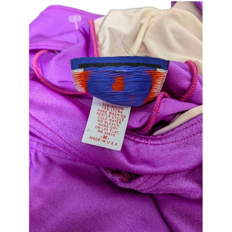 Vintage Vintage Baltogs Purple Fit-And-Flare Dancewear Dress Size M / US 6-8 / IT 42-44 - 4 Thumbnail