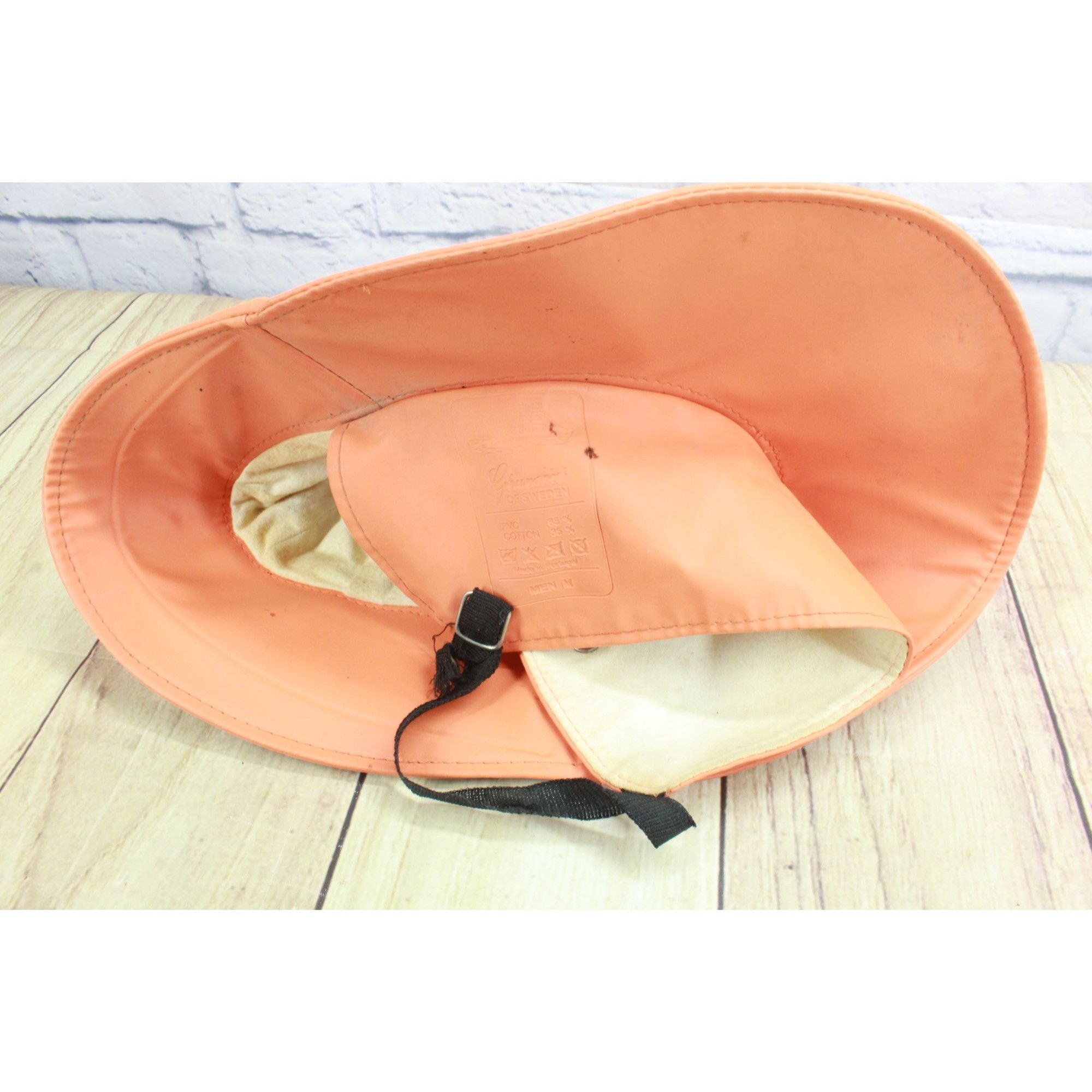 Grundens Grundens PVC Nylon Fisherman’s Hat Ear Flap Medium Size ONE SIZE - 7 Thumbnail