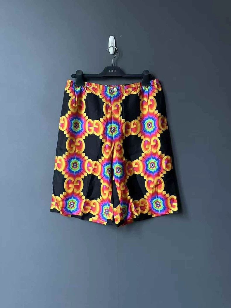Gucci Gucci Full-print silk shorts 2503-Nextarrow Size US 32 / EU 48 - 1 Thumbnail