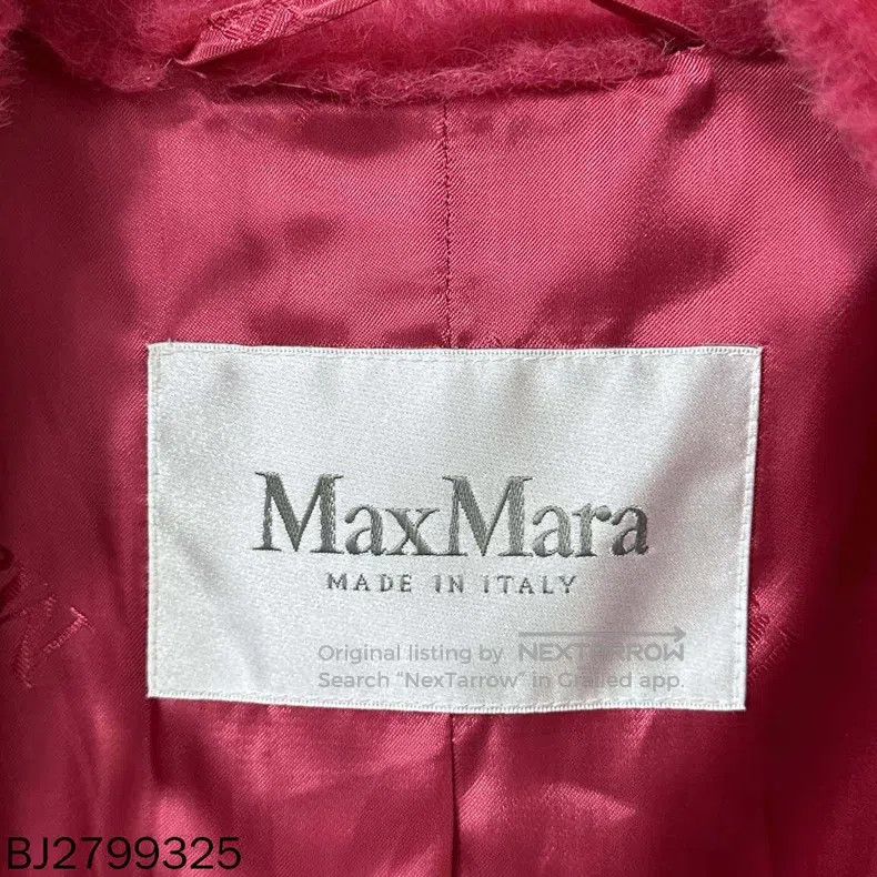 Max Mara Max Mara Raspberry purple teddy long coat Size XS / US 0-2 / IT 36-38 - 6 Thumbnail