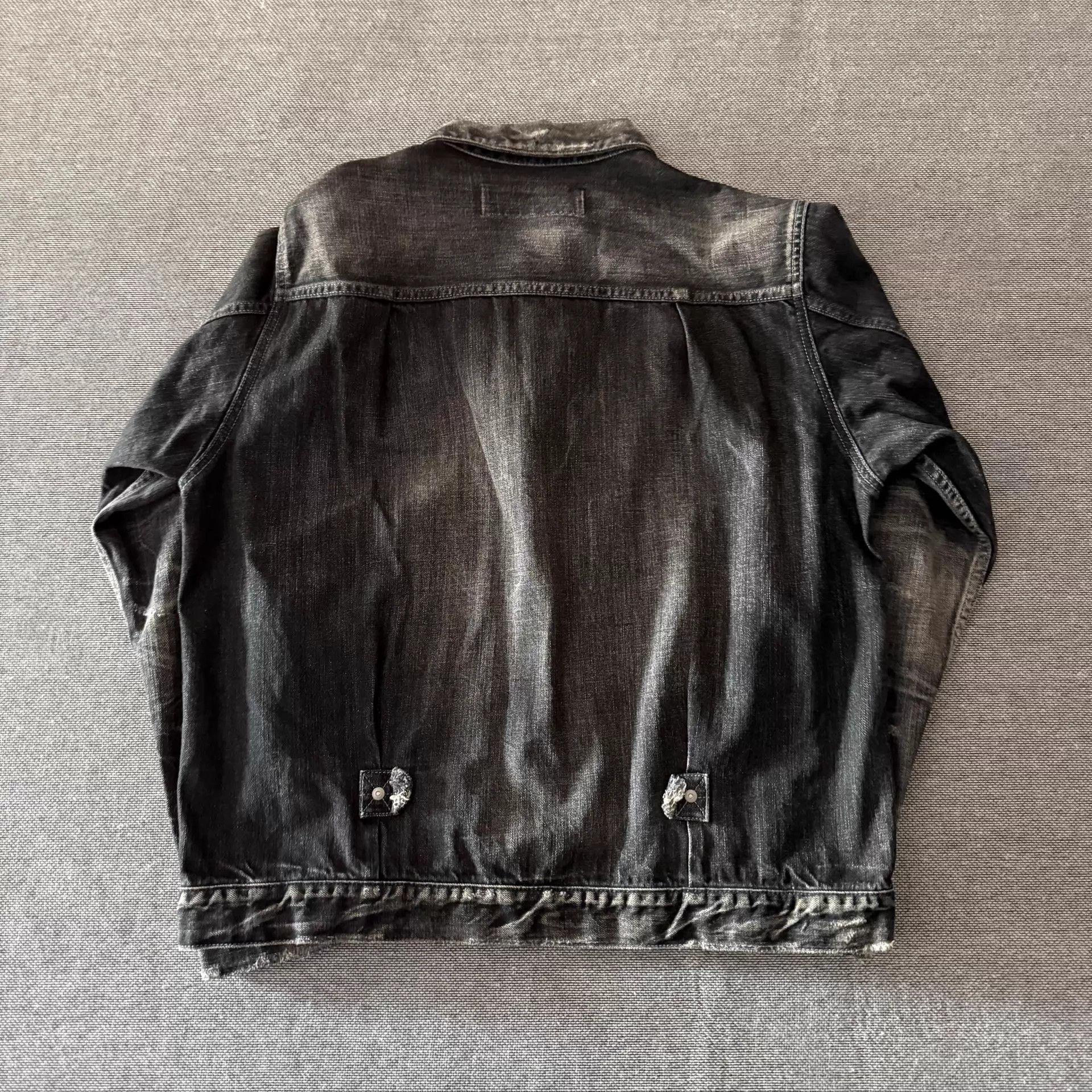 Neighborhood Neighborhood 21ss Stockman Black Washed Denim Jacket L Size US L / EU 52-54 / 3 - 2 Thumbnail