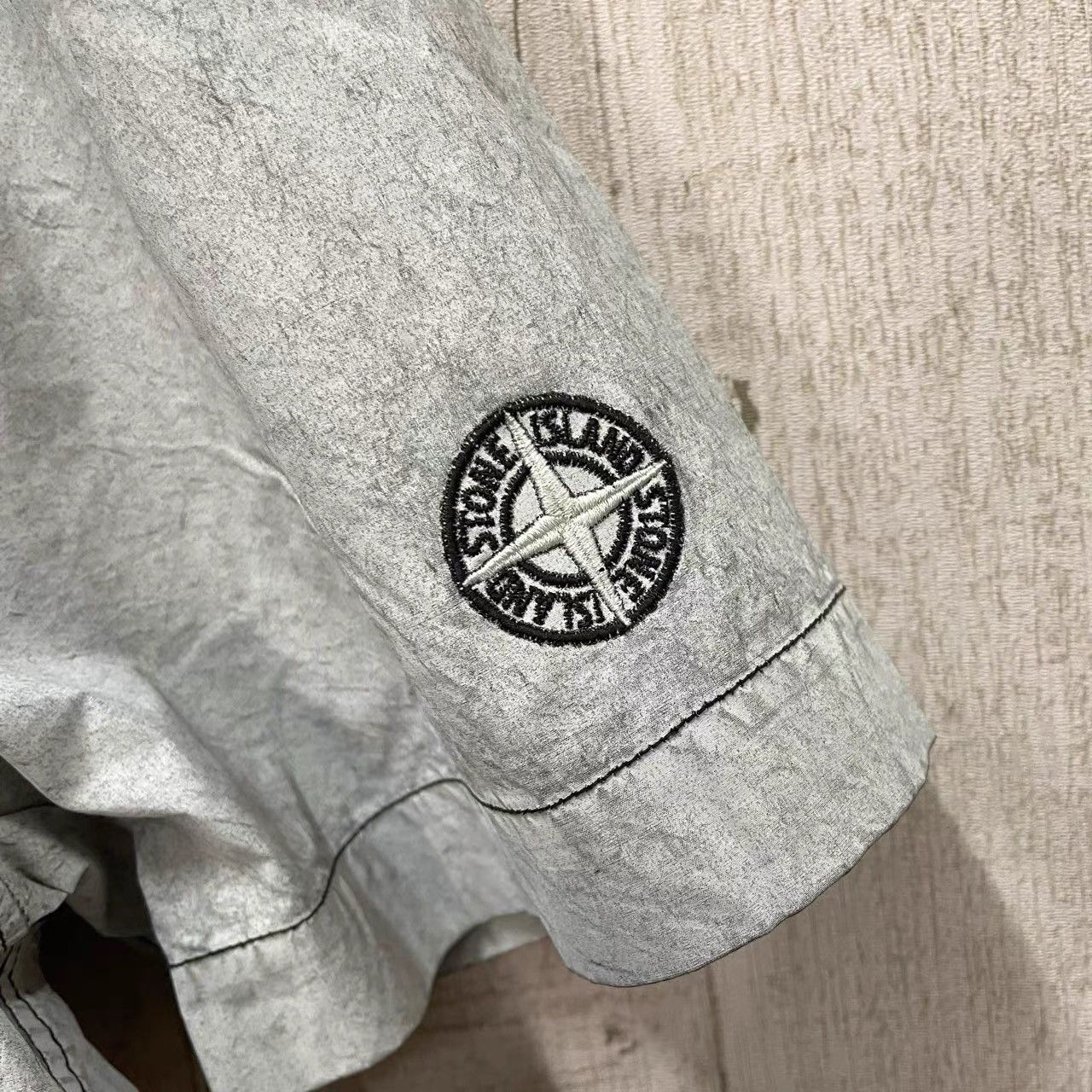 Stone Island Stone Island Grey Short Sleeve Shirt K28 Size US XL / EU 56 / 4 - 3 Thumbnail