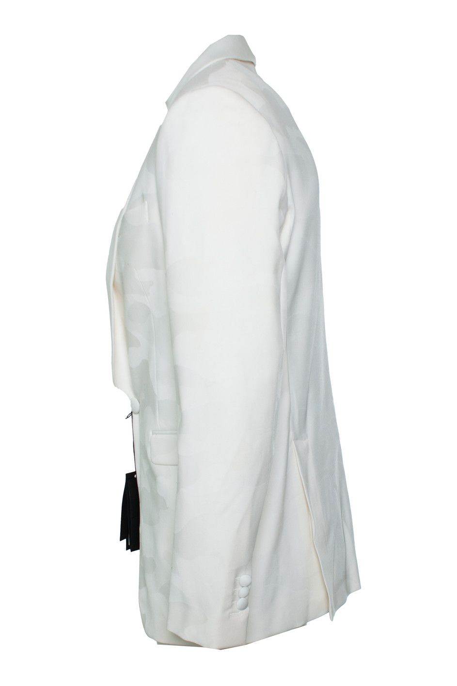 Neil Barrett Neil Barrett, White camo printed tuxedo jacket Size 50R - 2 Thumbnail