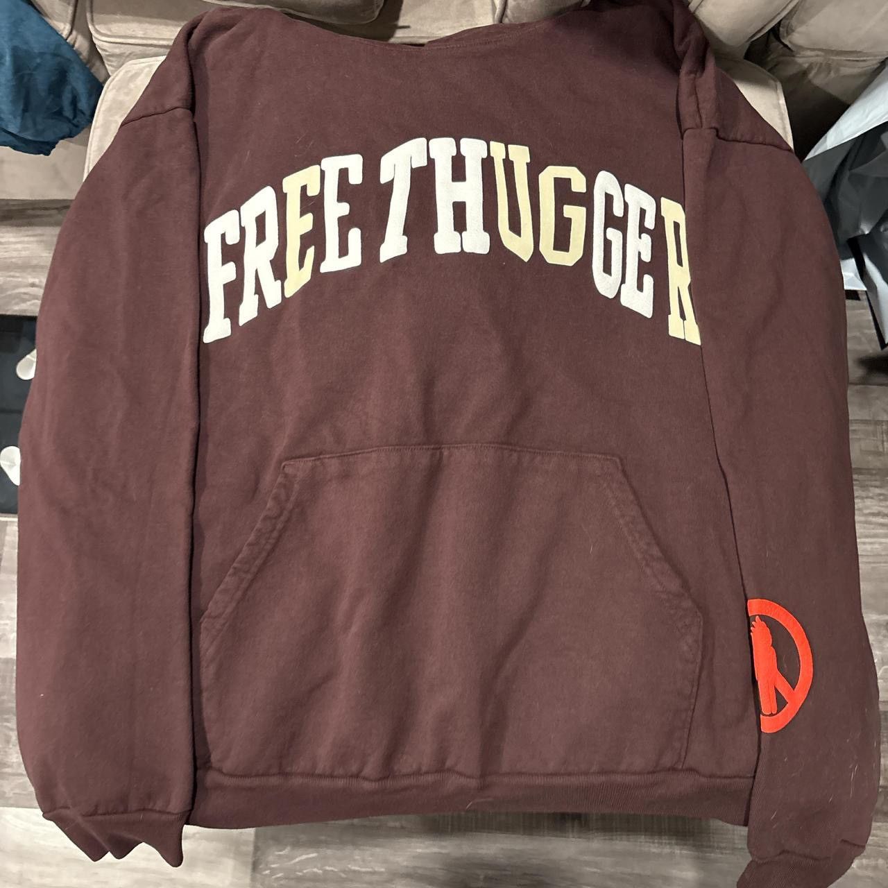 Travis Scott Travis scott FREE THUGGER Hoodie Size US XXL / EU 58 / 5 - 1 Thumbnail