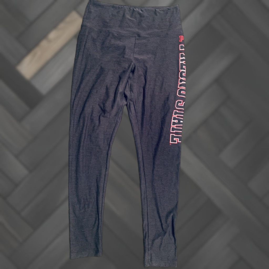 Victoria's Secret Victoria’s Secret PINK 5th & Ocean Ultimate Leggings Medium Fresno State Gray State Womens Leggings Size 32" / US 10 / IT 46 - 1 Thumbnail