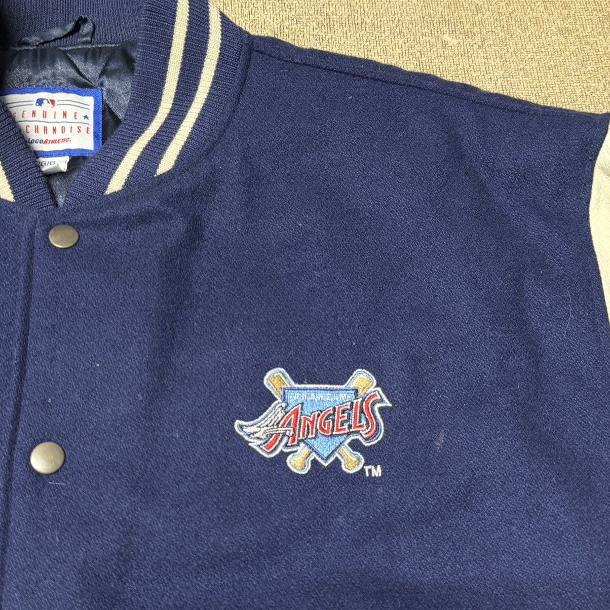 Logo Athletic Vintage Logo Athletic Anaheim Angels Varsity Jacket Large Size US L / EU 52-54 / 3 - 7 Thumbnail