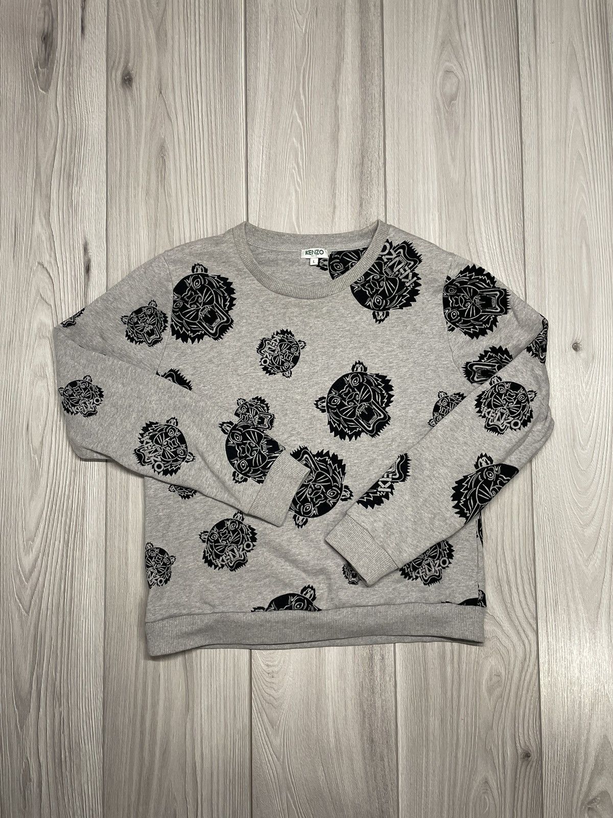 Kenzo Tigers AOP crewneck sweatshirt