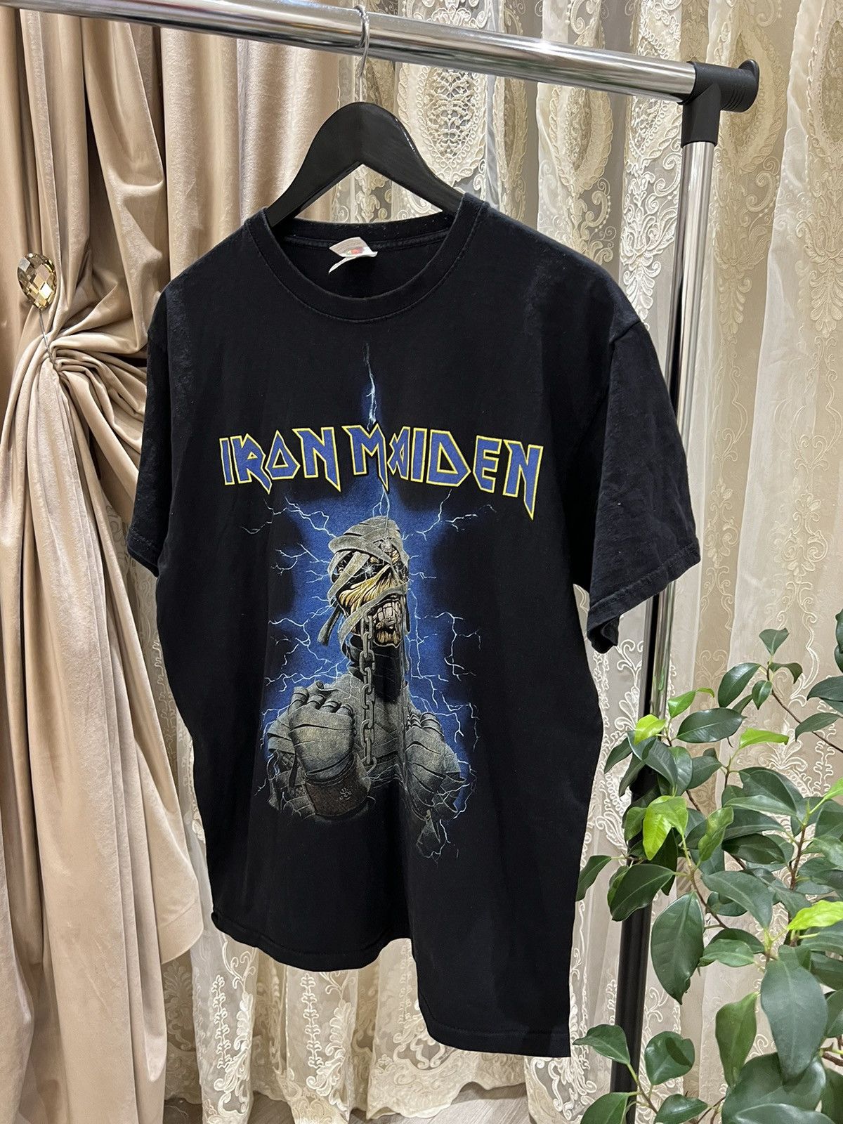 Band Tees Iron Maiden Rock Tour 2013 T Shirt Size US L / EU 52-54 / 3 - 2 Thumbnail
