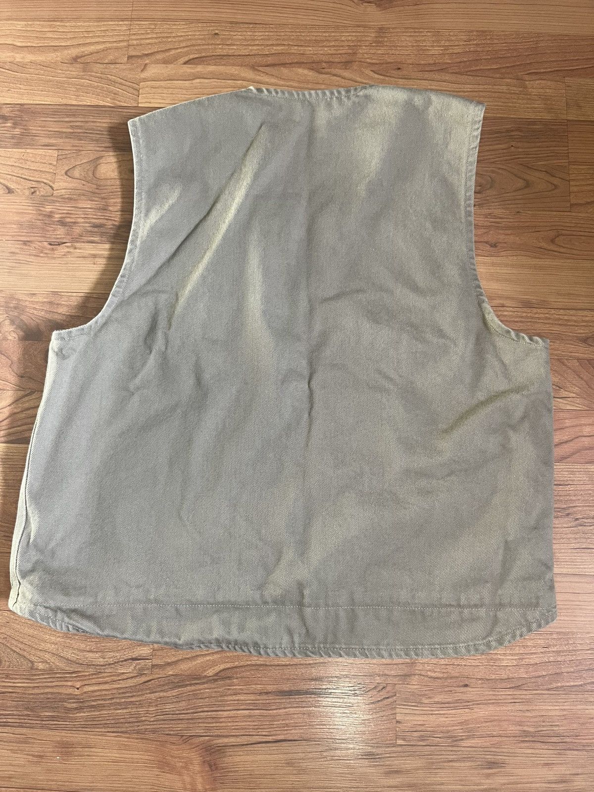 Carhartt × Vintage Vintage Carhartt Tan Vest Size US XL / EU 56 / 4 - 6 Thumbnail
