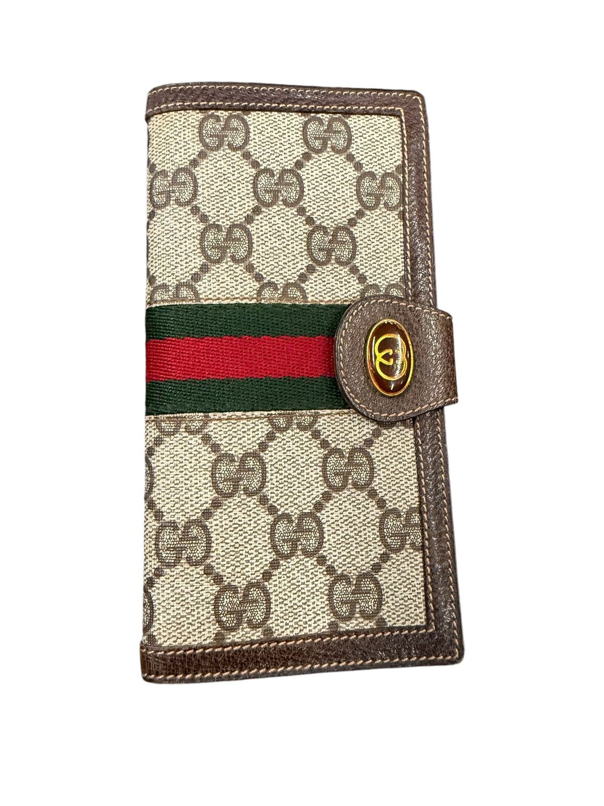 Vintage AUTHENTIC VINTAGE GUCCI LONG WALLET Size ONE SIZE - 2 Thumbnail