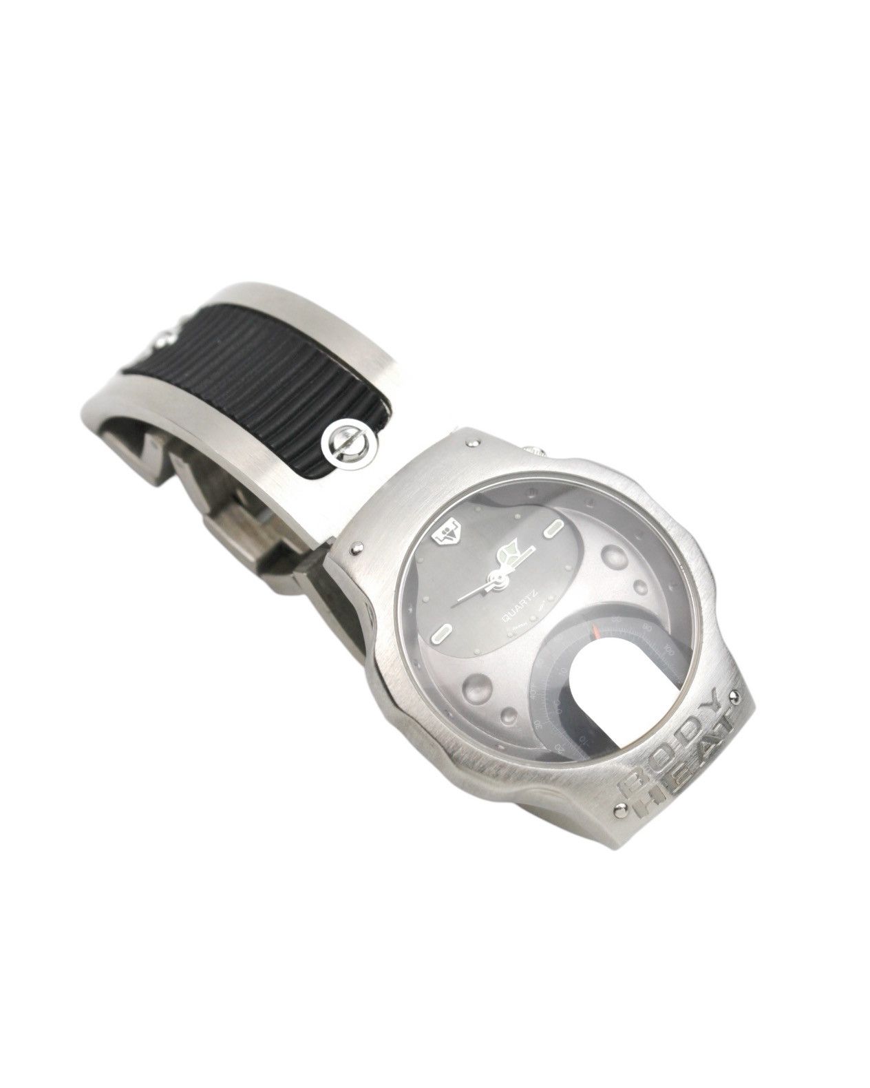 Hysteric Glamour 1990S BODY HEAT “ENVIRONMENTAL” METAL BRACELET QUARTZ WATCH Size ONE SIZE - 6 Thumbnail