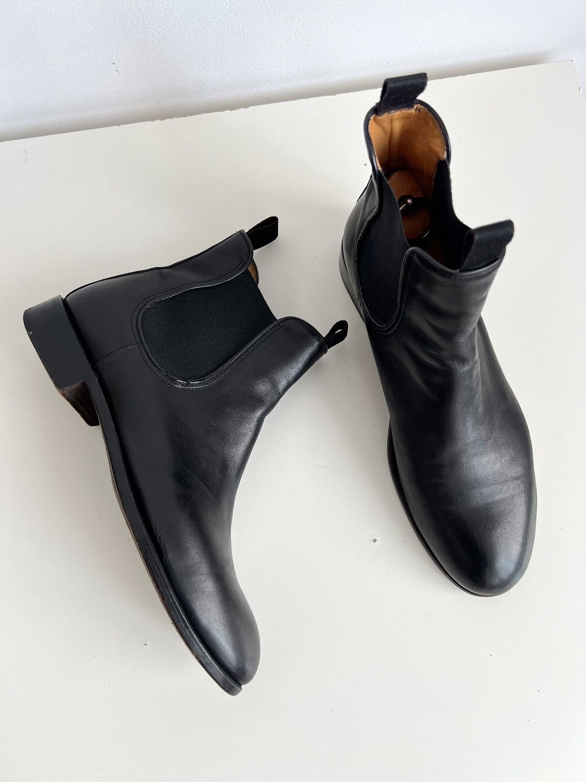 Officine Creative Shoto 5797 Chelsea Leather Boots Size US 8 / EU 41 - 13 Thumbnail