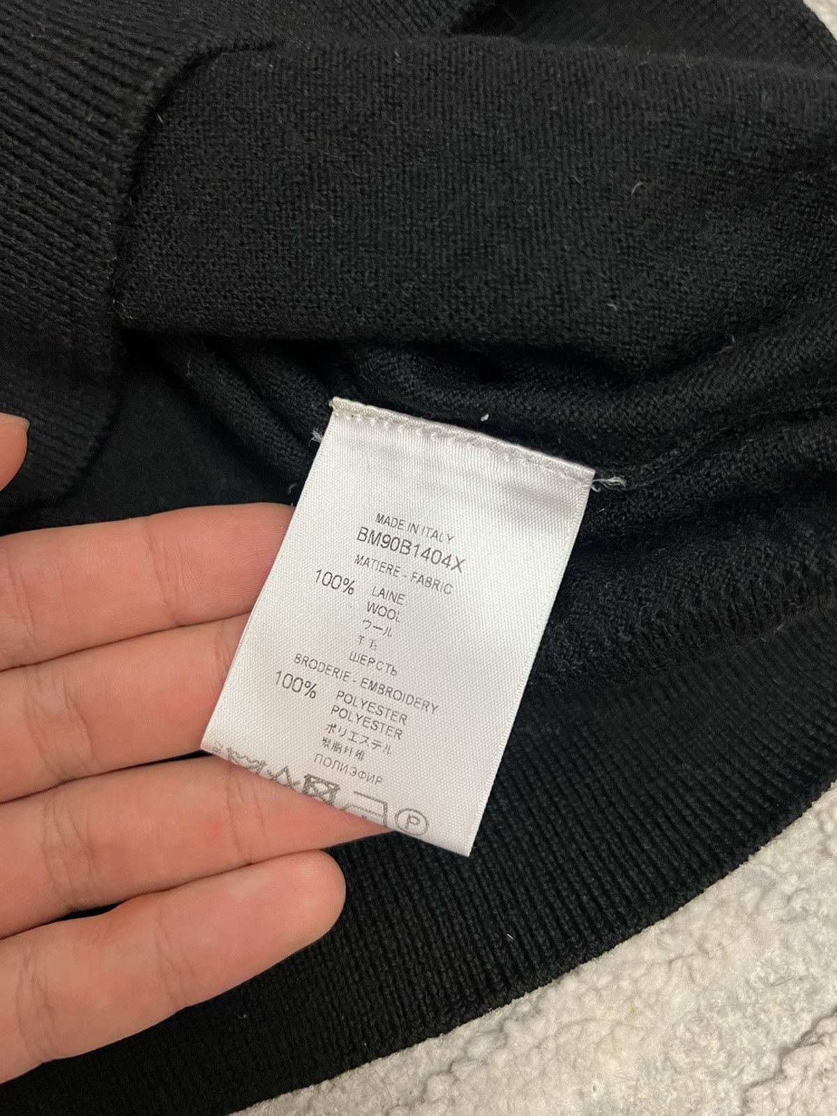 Givenchy Givenchy embroided logo wool knit Size US M / EU 48-50 / 2 - 5 Thumbnail