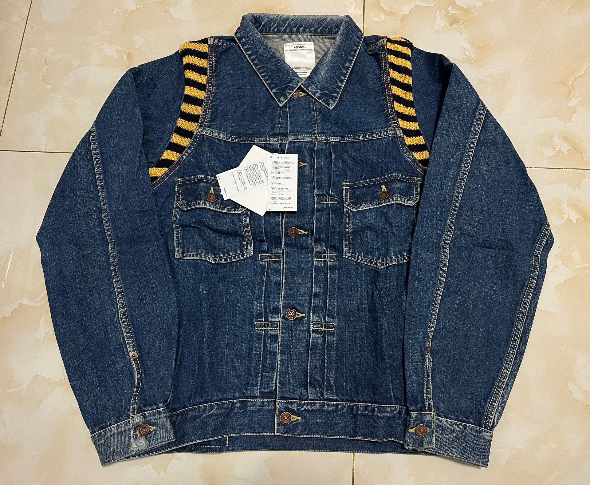 Visvim visvim 18ss 101 JKT Jumbo Dmgd Size US L / EU 52-54 / 3 - 1 Thumbnail