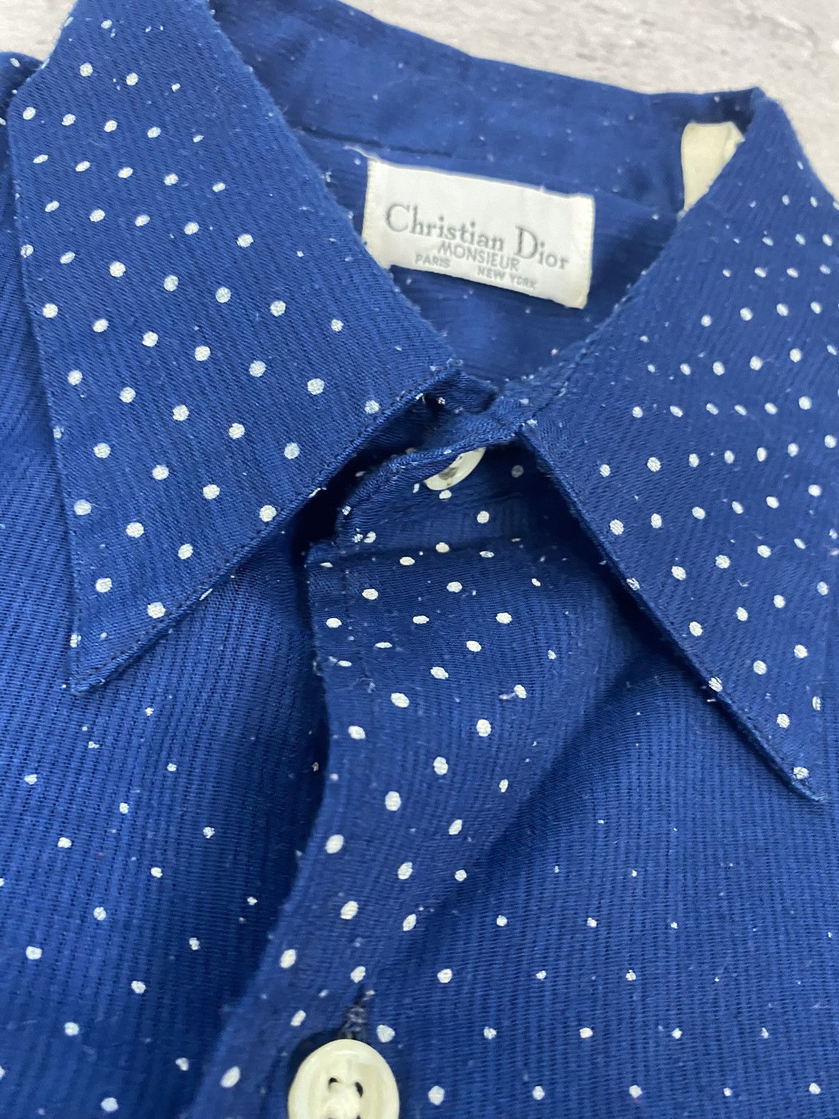 Christian Dior Monsieur VINTAGE CHRISTIAN DIOR SHIRT LUXURY VINTAGE 80s Size US L / EU 52-54 / 3 - 7 Thumbnail