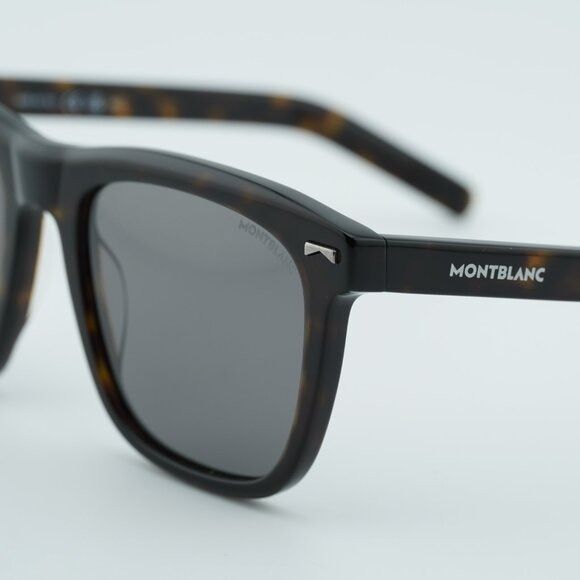 Montblanc Montblanc MB0226S 007 Sunglasses Havana Square Frame Size ONE SIZE - 6 Thumbnail