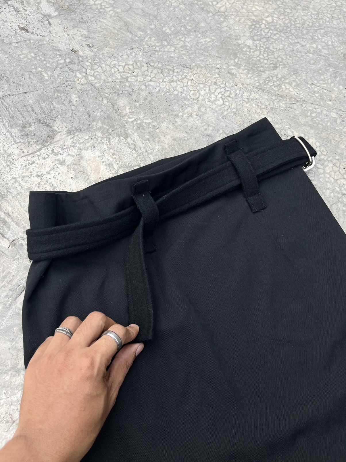 Yohji Yamamoto Y’s Yohji Yamamoto Pleated Skirt Size 28" / US 6 / IT 42 - 9 Thumbnail