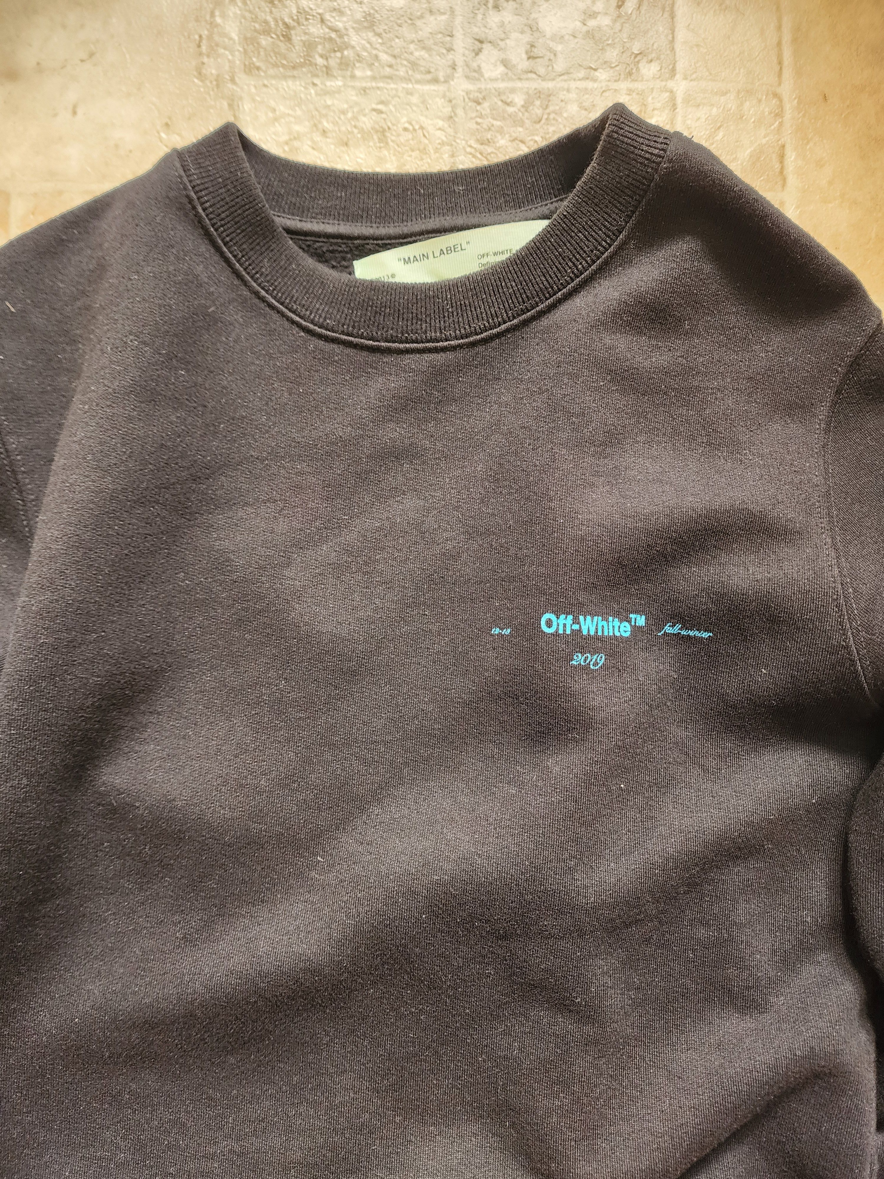 Off-White OFF-WHITE GRADIENT DIAG SWEATSHIRT SIZE XS Size US XS / EU 42 / 0 - 3 Thumbnail