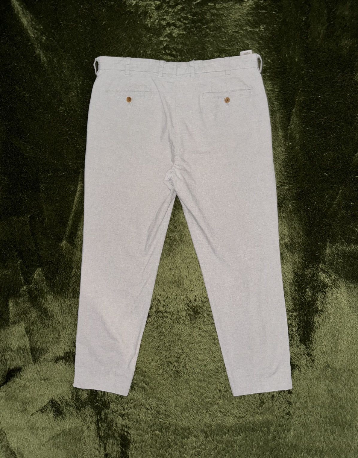 Brooks Brothers [W36] Brooks Brothers USA Washed Cotton Trousers Gray Size US 36 / EU 52 - 7 Thumbnail