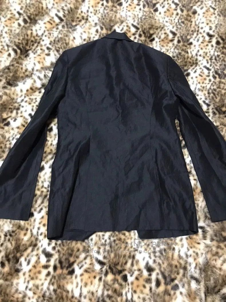 Rick Owens Rick Owens Runway Linen Tailcoat Blazer . Size US L / EU 52-54 / 3 - 3 Thumbnail