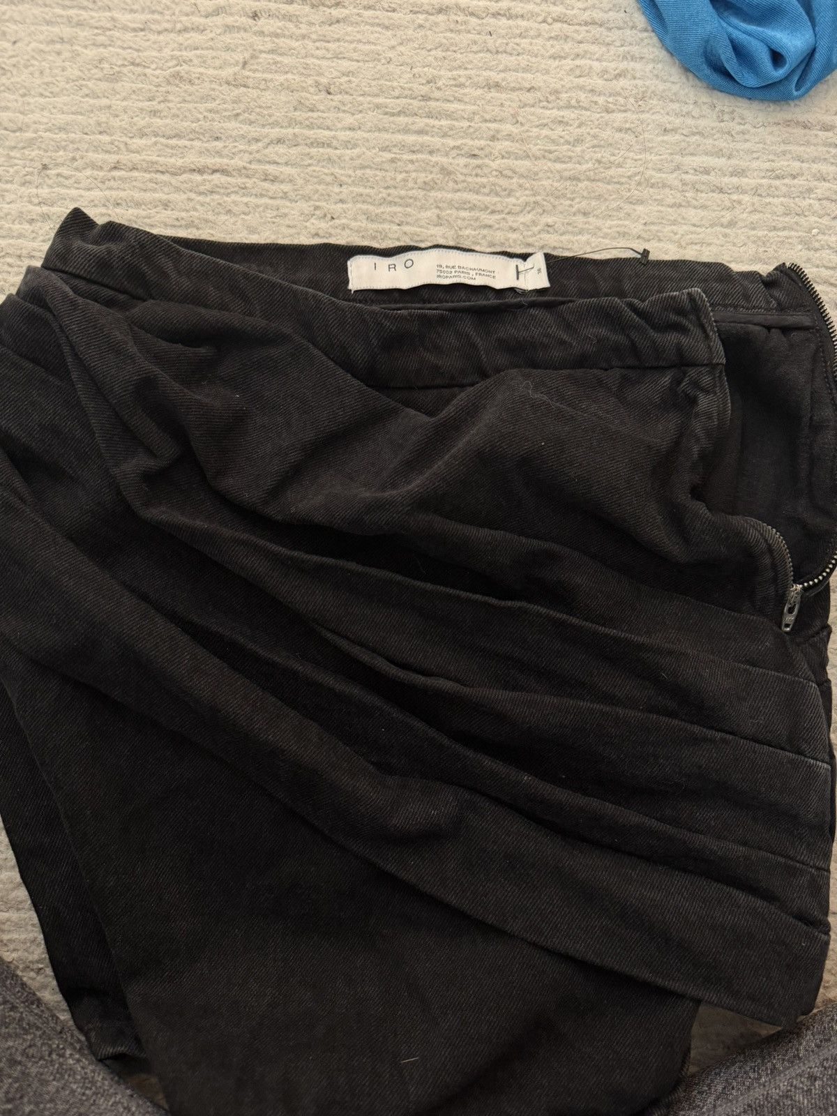 Iro Iro denim skirt black Size 26" / US 2 / IT 38 - 1 Thumbnail
