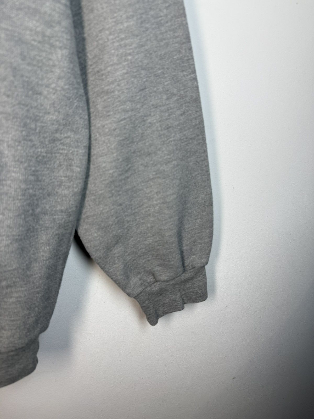 Yves Saint Laurent 90s YSL Sweatshirt 1/4 Grey Vintage Sweater Quarter Zip Size US M / EU 48-50 / 2 - 15 Thumbnail