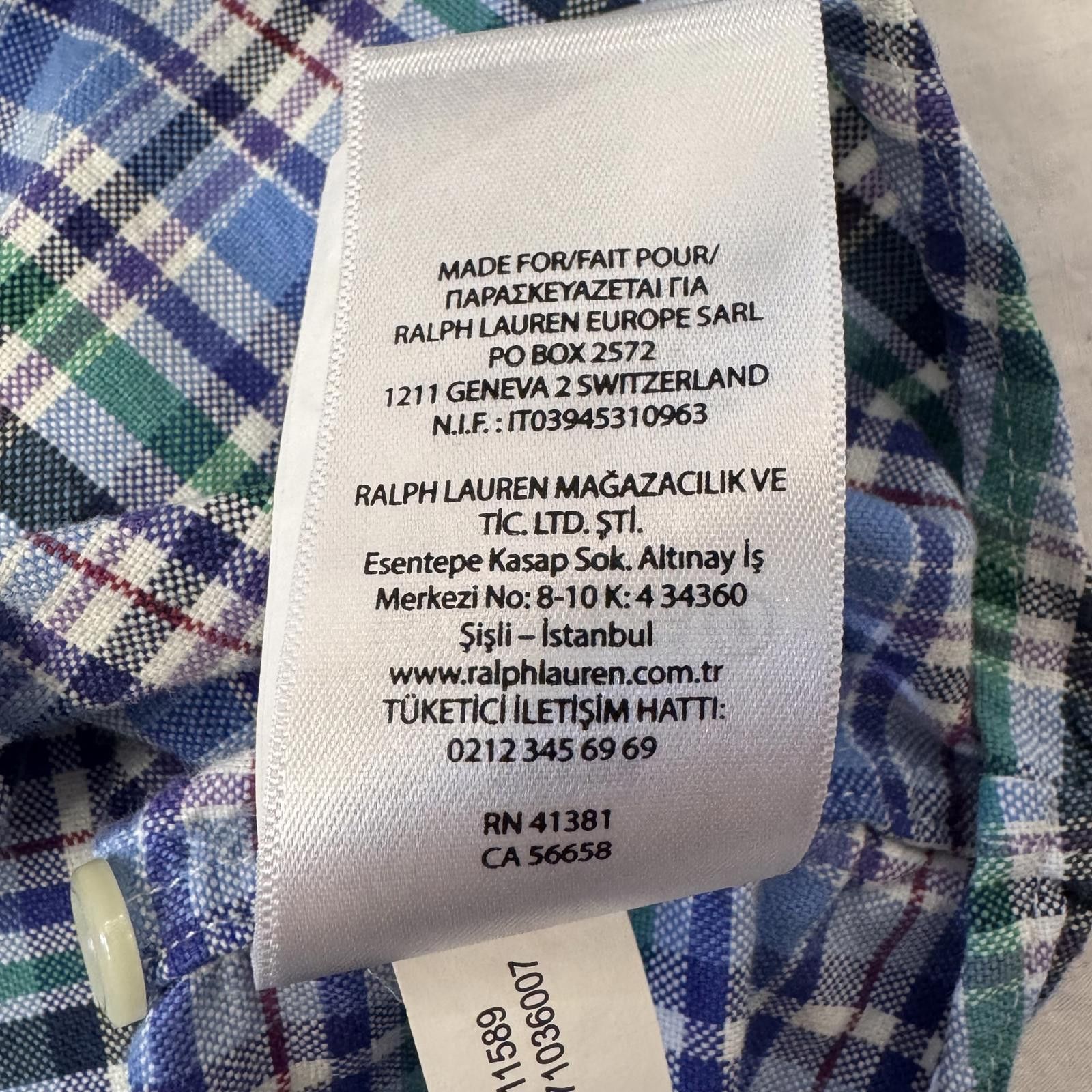 Polo Ralph Lauren Polo Ralph Lauren Shirt Men's Medium Plaid Oxford Size US M / EU 48-50 / 2 - 11 Thumbnail