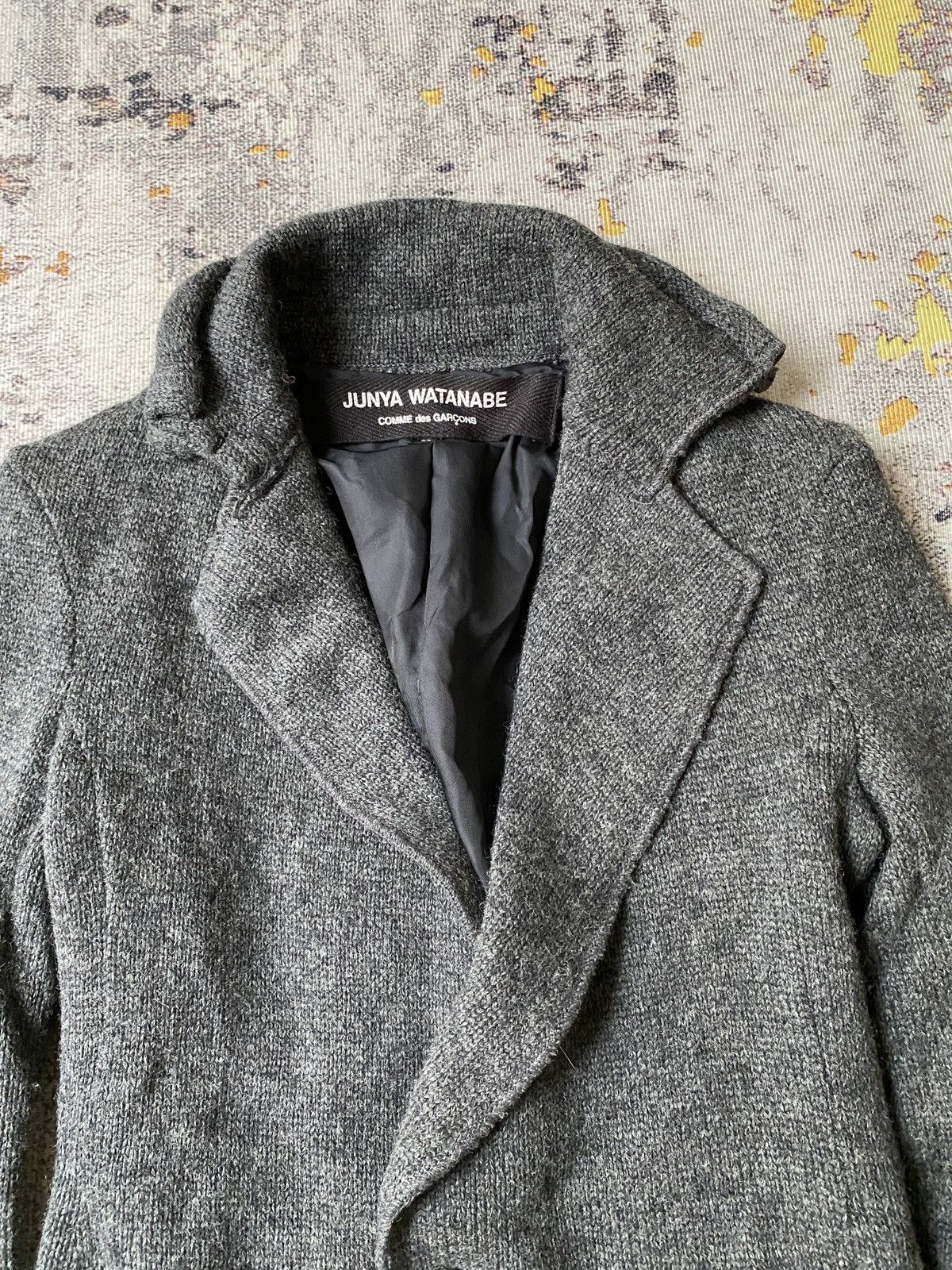 Comme des Garcons AD2007 Junya Watanabe Comme Des Garcons Knit Design Coat Size S / US 4 / IT 40 - 6 Thumbnail