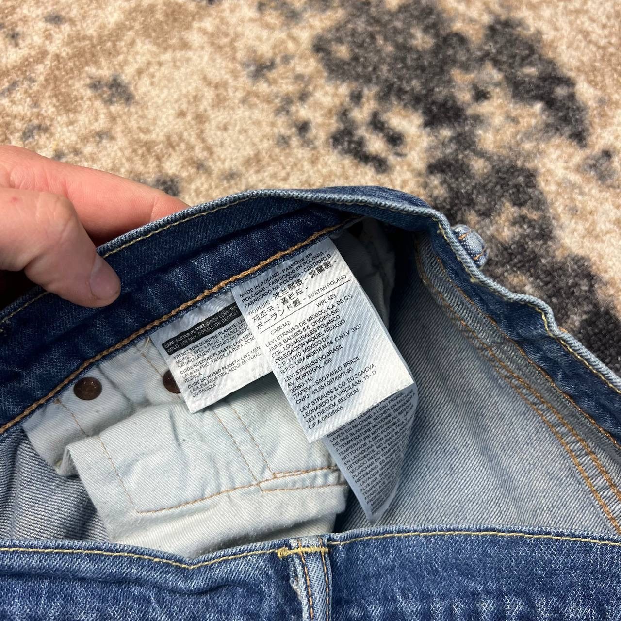 Levi's 511 Levis Vintage Blue Denim Jeans Streetwear Style Size US 30 / EU 46 - 6 Thumbnail