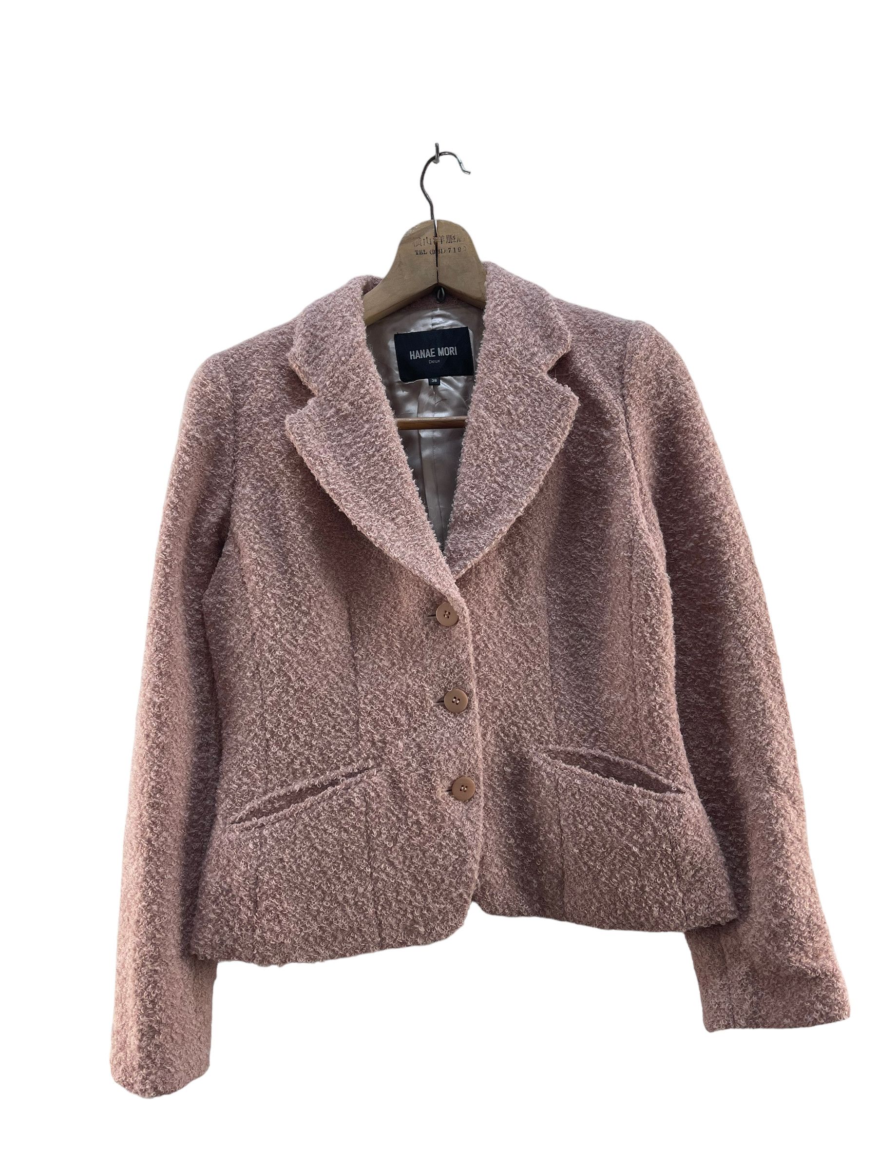 Hanae Mori Hanae Mori Deux Fleece Jacket Size US S / EU 44-46 / 1 - 1 Thumbnail