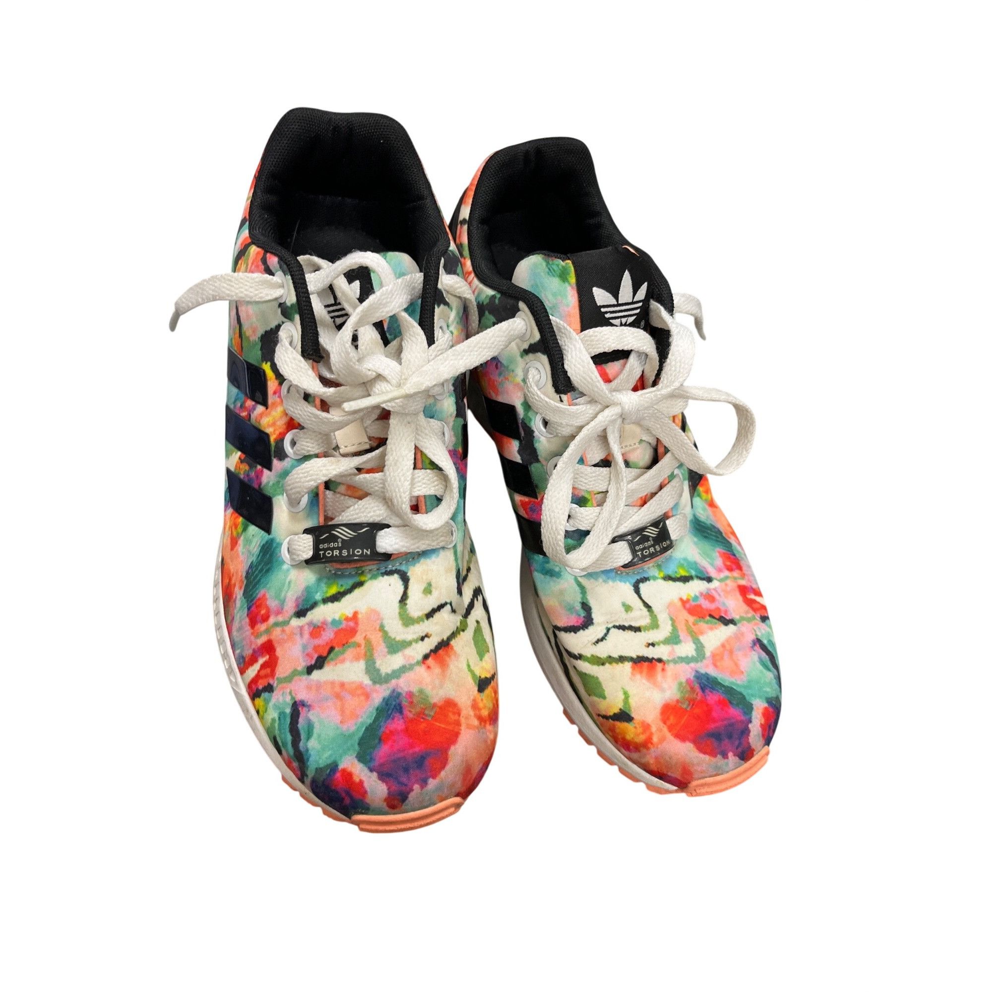 Adidas Adidas Zx Flux Torsion wms multi color running shoes sneaker Size US 7 / IT 37 - 14 Thumbnail
