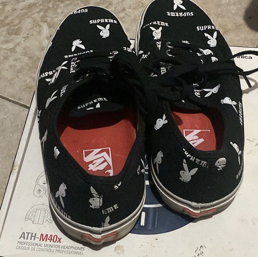Playboy × Supreme × Vans Vans x Playboy x Supreme Authentic Pro Black FW/13 Size US 9 / EU 42 - 5 Thumbnail