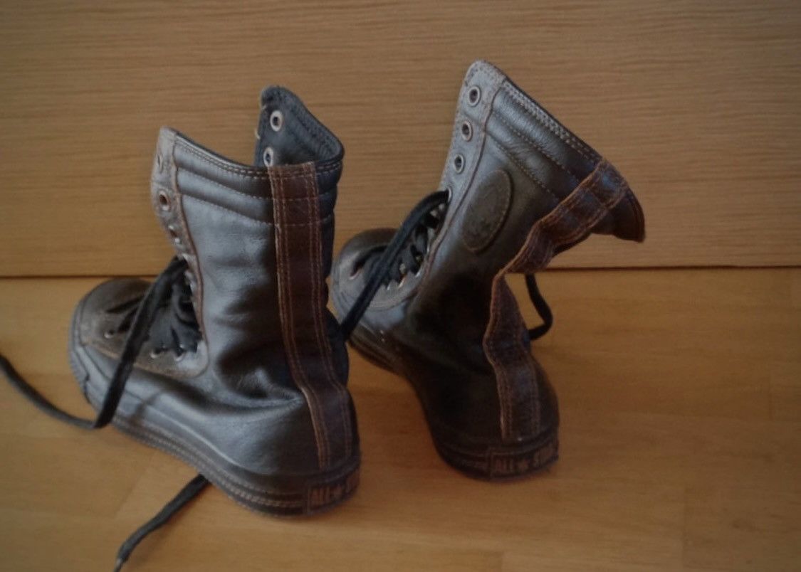Converse Vintage leather converse all star Size US 5.5 / IT 35.5 - 3 Thumbnail