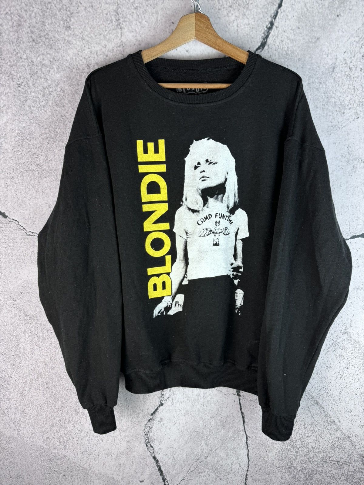 Seditionaries Vintage black Face Blondie Boxy Crewneck Sweatshirt Size US M / EU 48-50 / 2 - 1 Thumbnail