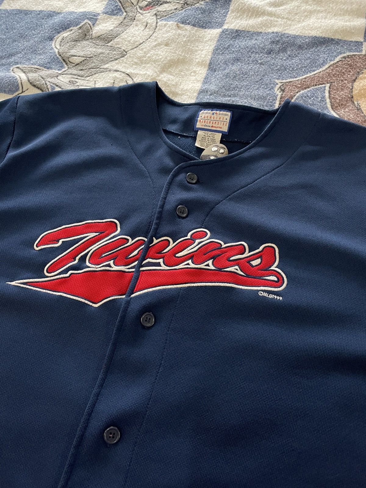 Logo Athletic Vintage Minnesota twins jersey Size US XL / EU 56 / 4 - 2 Thumbnail