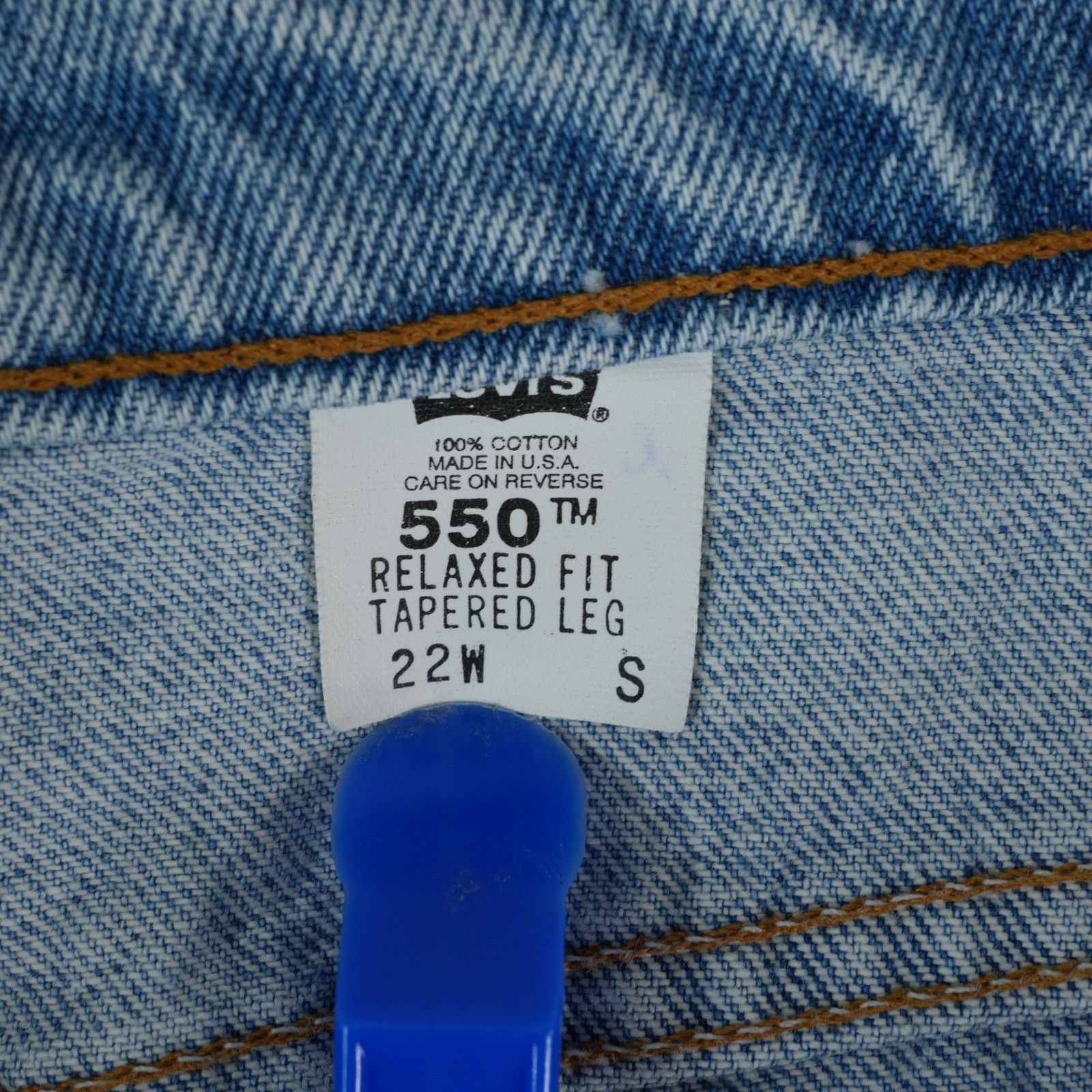 Levi's Vintage 90s Levi 550 Jeans Womens 22W High Rise Mom Denim Size 40" / US 18 - 5 Thumbnail