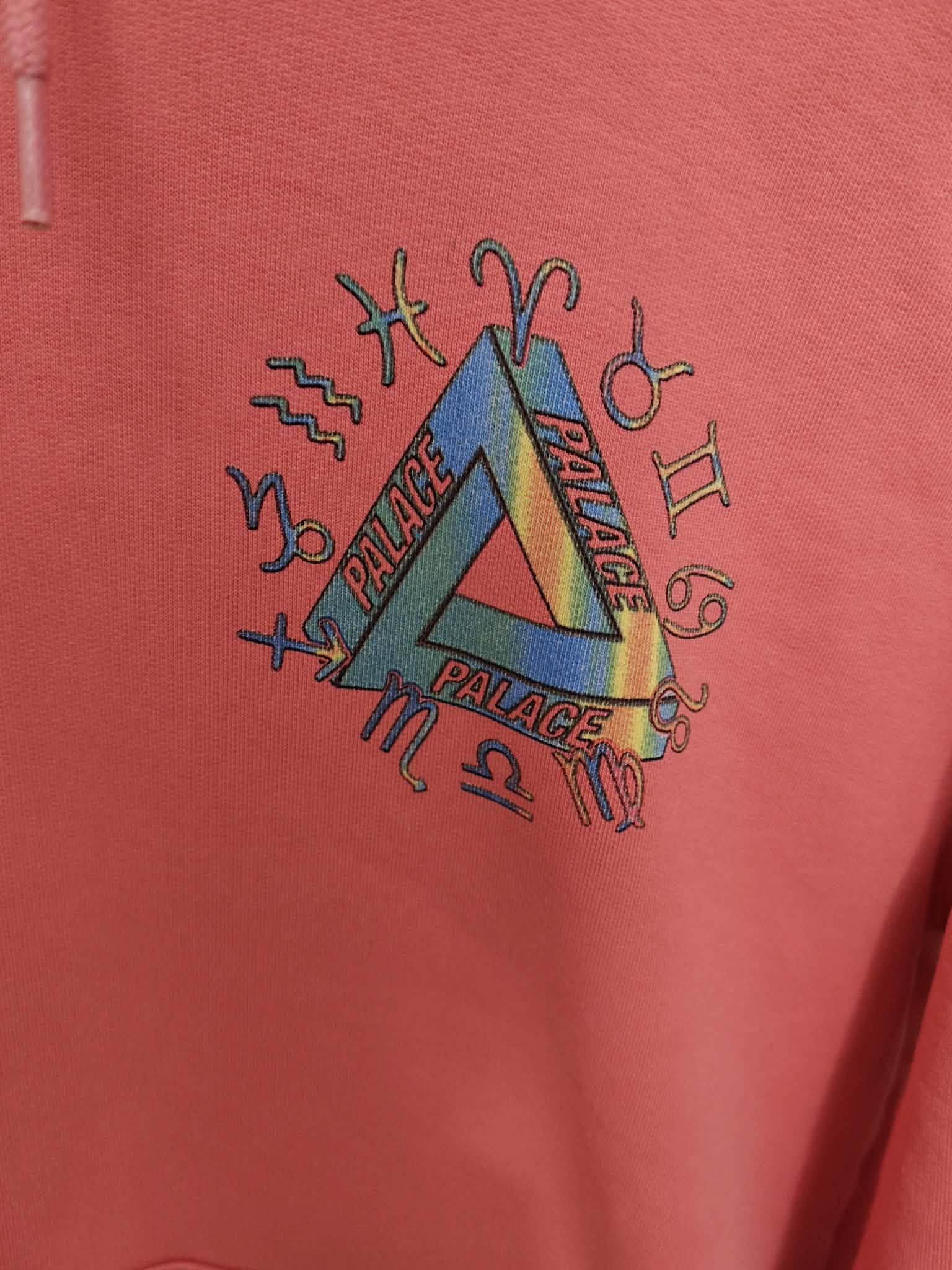 Palace Palace Zodiac Hoodie Pink Size M Size US M / EU 48-50 / 2 - 2 Thumbnail