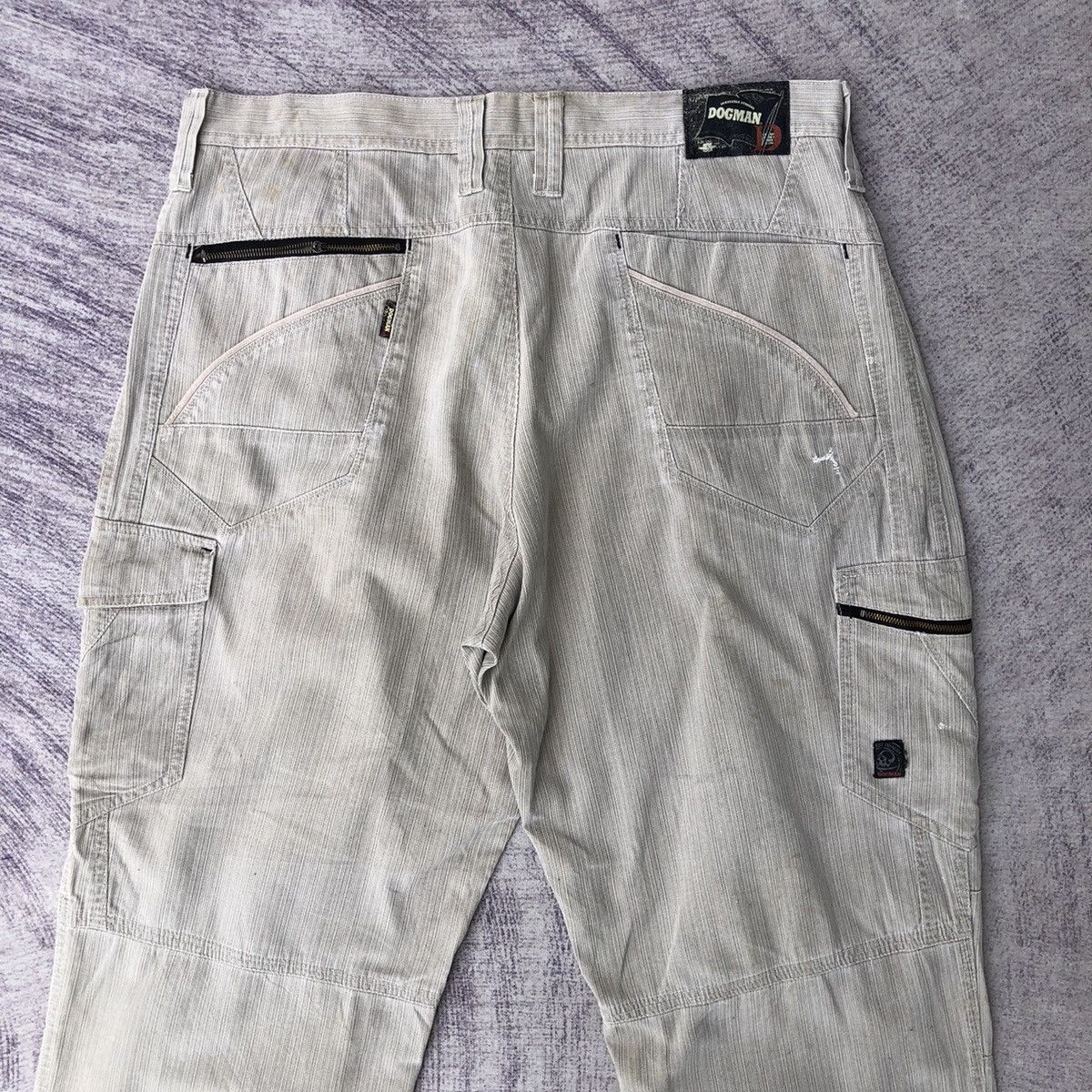 The Unbranded Brand Faded Cargo Dogman With 6 Pocket Pants Size US 36 / EU 52 - 13 Thumbnail