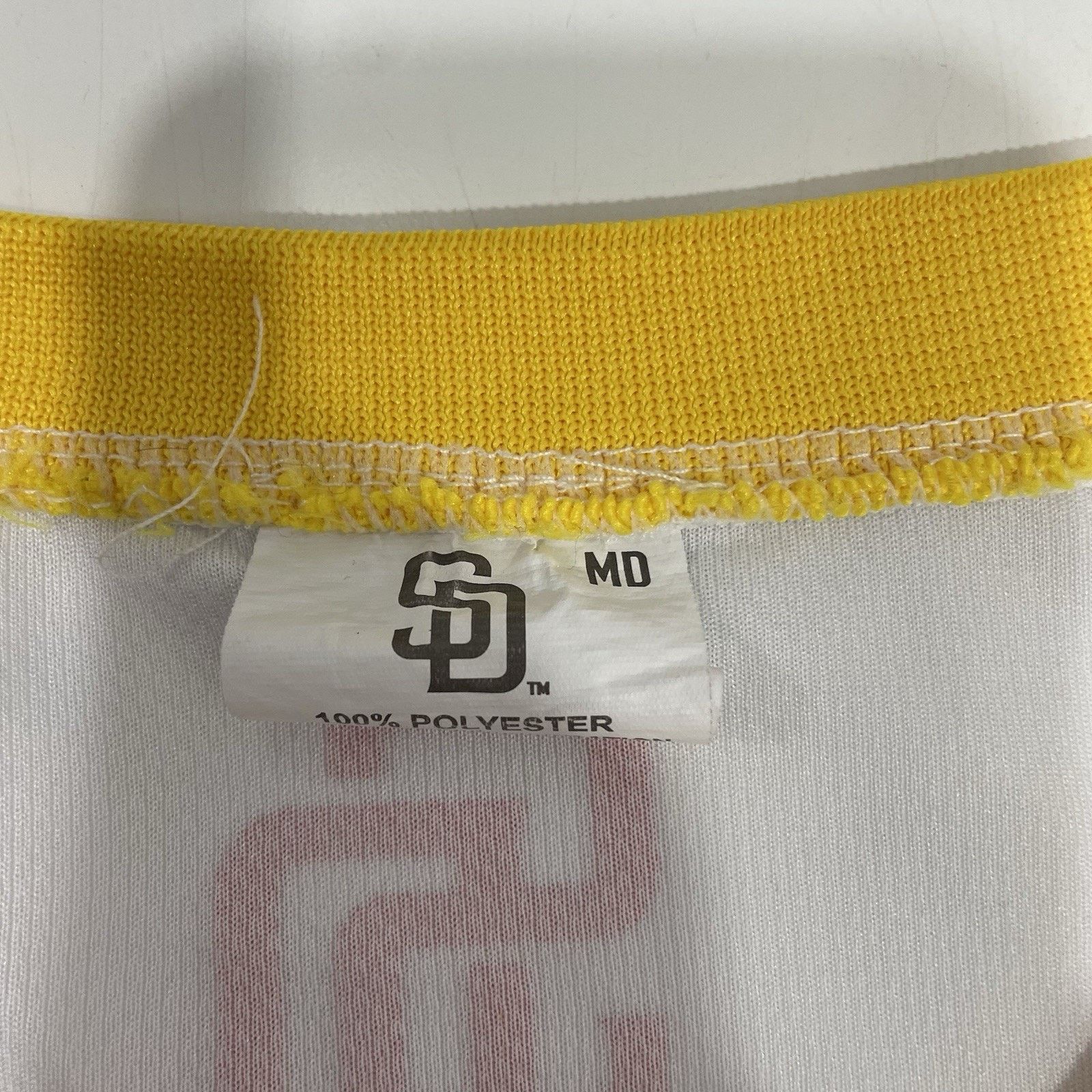 MLB Padres Manny Machado 13 City Connect Basketball Jersey M SGA Size US M / EU 48-50 / 2 - 3 Thumbnail