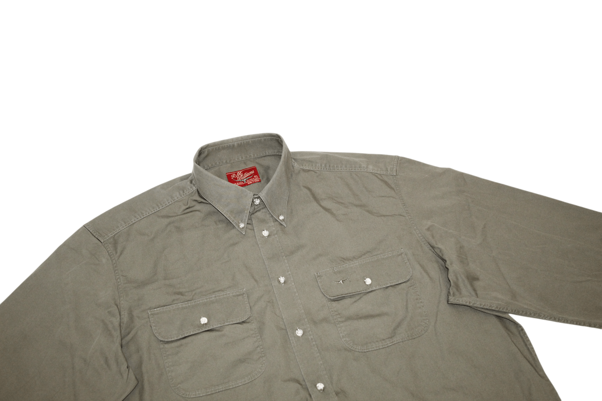 R.M. Williams R.M. Williams The Bush Outfitter Twill Western Shirt sz. 3XL Size US XXL / EU 58 / 5 - 4 Thumbnail