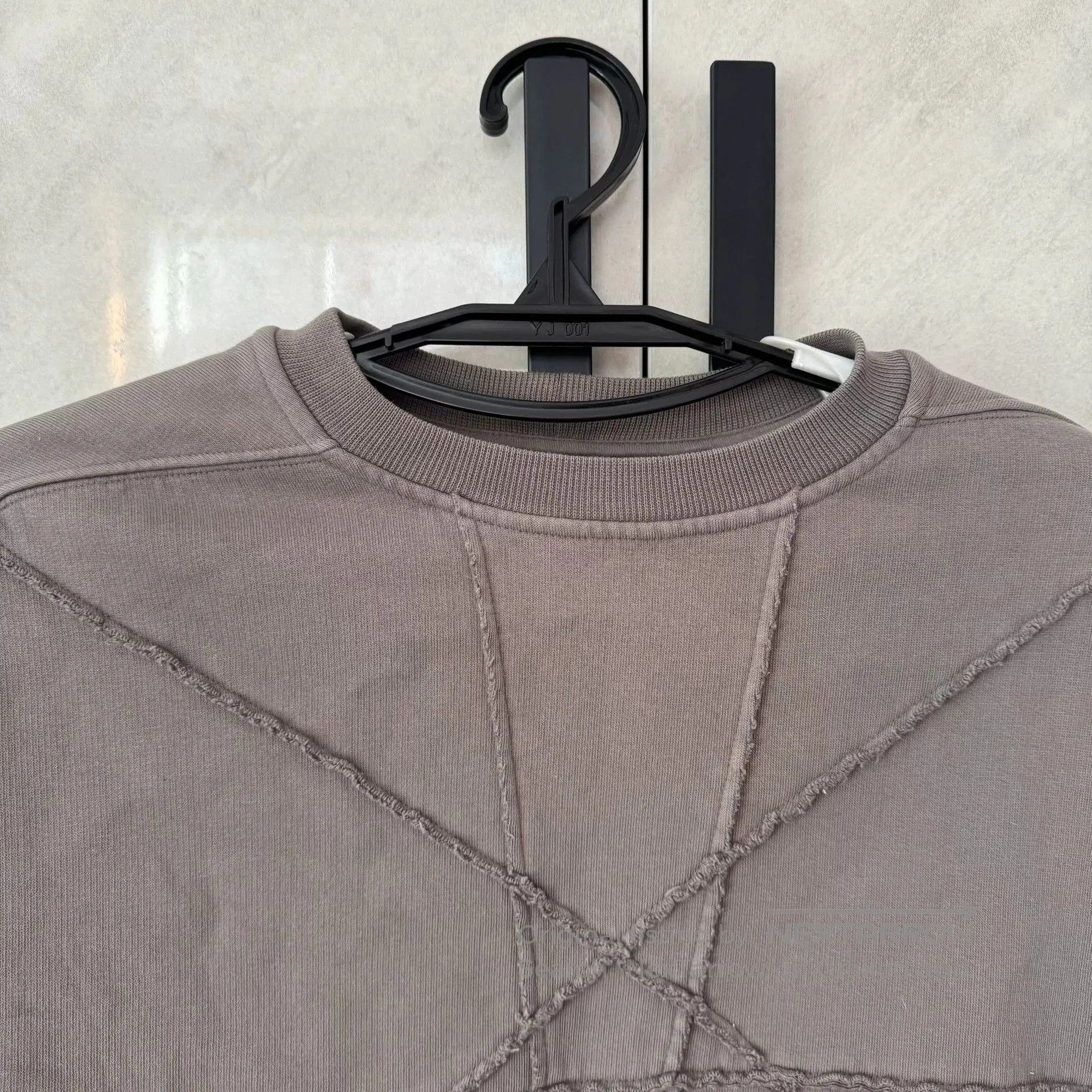 Japanese Brand Rick Owens DRKSHDW SS21 Star Knit Sweater. Size XXS / US 00 / IT 34 - 6 Thumbnail