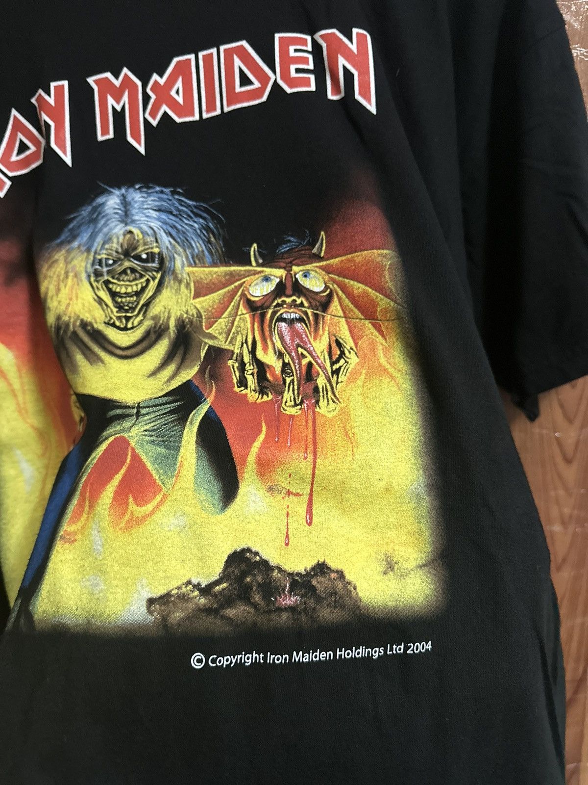 Band Tees × Vintage Iron maiden Size US S / EU 44-46 / 1 - 5 Thumbnail