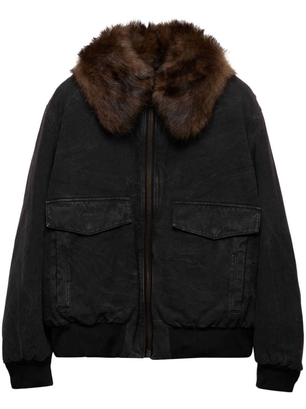 Prada Garment-Dyed Cotton Jacket Size US L / EU 52-54 / 3 - 1 Thumbnail