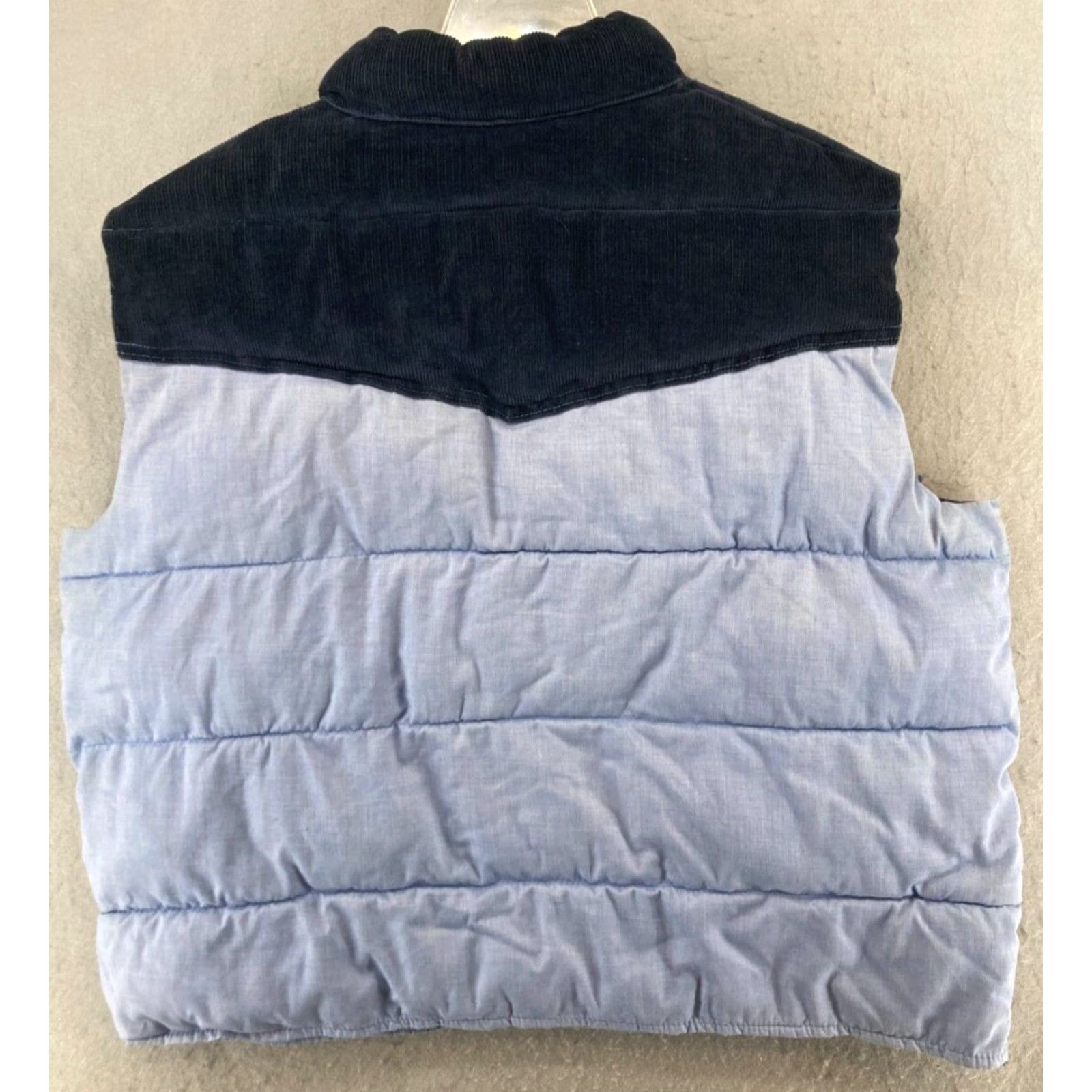 Vintage VINTAGE Charles Daly Mens Puffer Vest XL Blue Snap Outdoor Size US XL / EU 56 / 4 - 7 Thumbnail