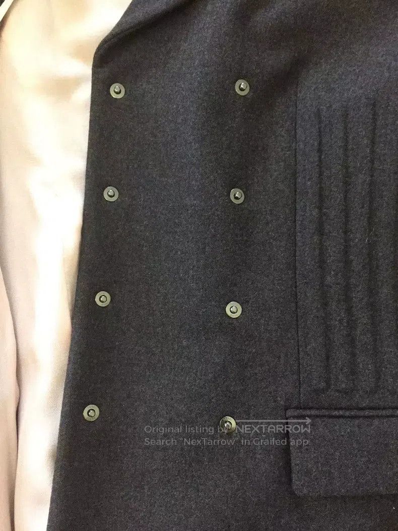 Fendi Fendi Women's Wool Short Coat with Cashmere Inside Size L / US 10 / IT 46 - 6 Thumbnail