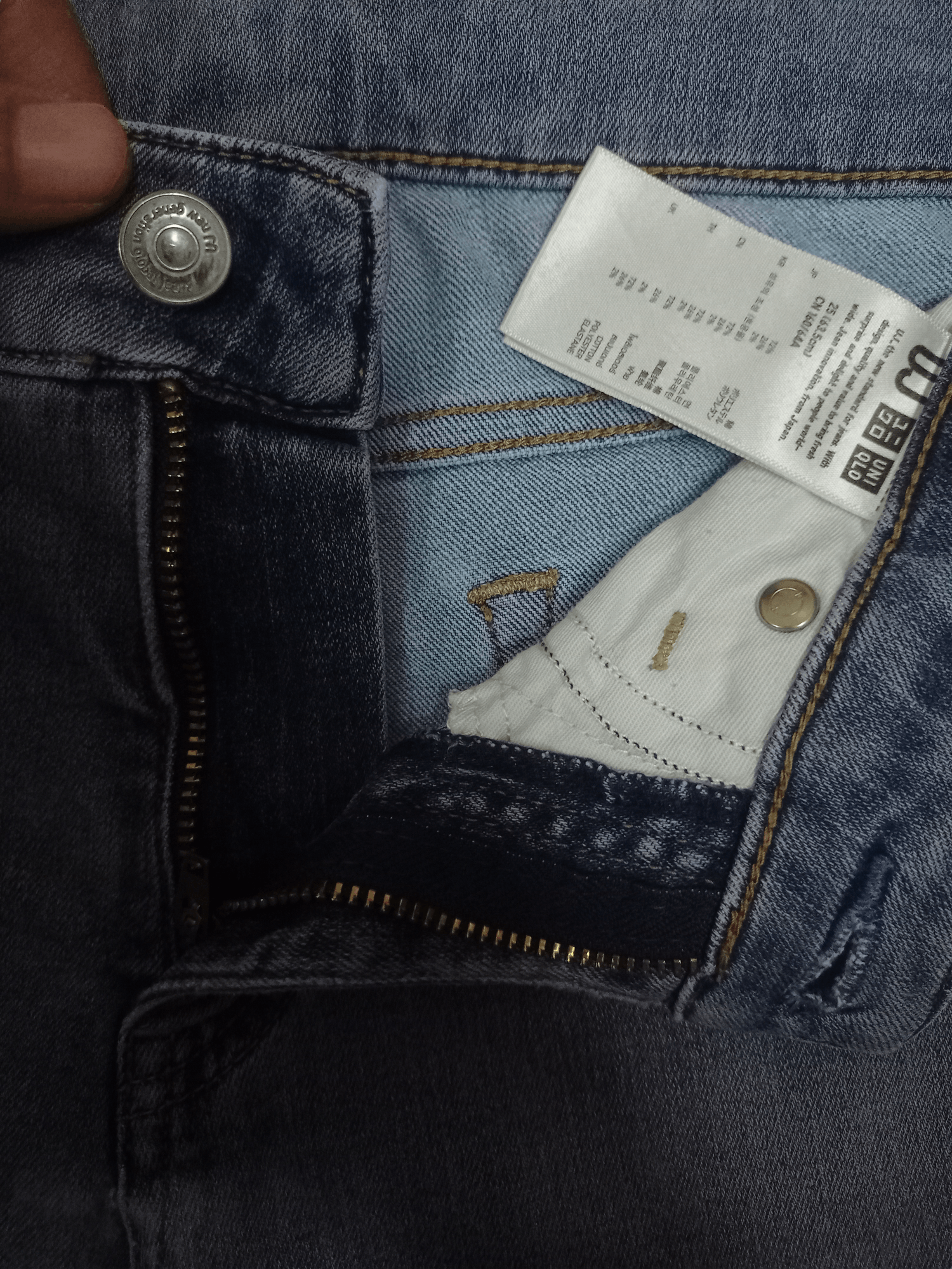 Japanese Brand × Uniqlo Vintage Japanese Uniqlo High Rise Flare Jeans Size US 28 / EU 44 - 4 Thumbnail