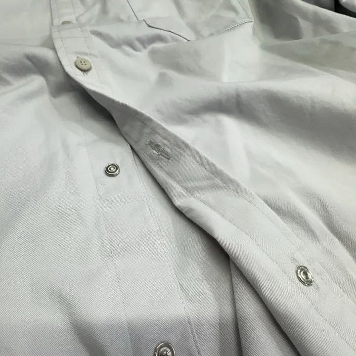 Balenciaga Balenciaga Balenciaga Casual Gray Long Sleeve Shirt -2507 Size US M / EU 48-50 / 2 - 4 Thumbnail